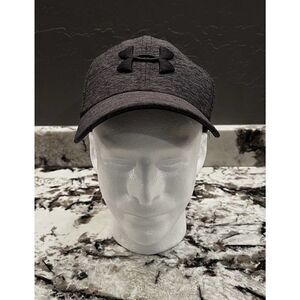 Under‎ Armour Womens Baseball Cap Gray Heathered Embroidered Knit Size MD/LG